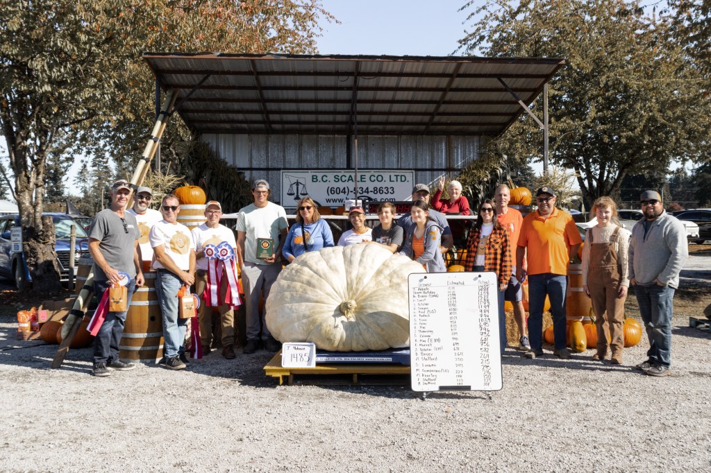 Group Photo BC's Giant Pumpkin Volunteers 2026